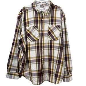 The North Face Men's Valley Twill Plaid Flannel Shirt 3XL